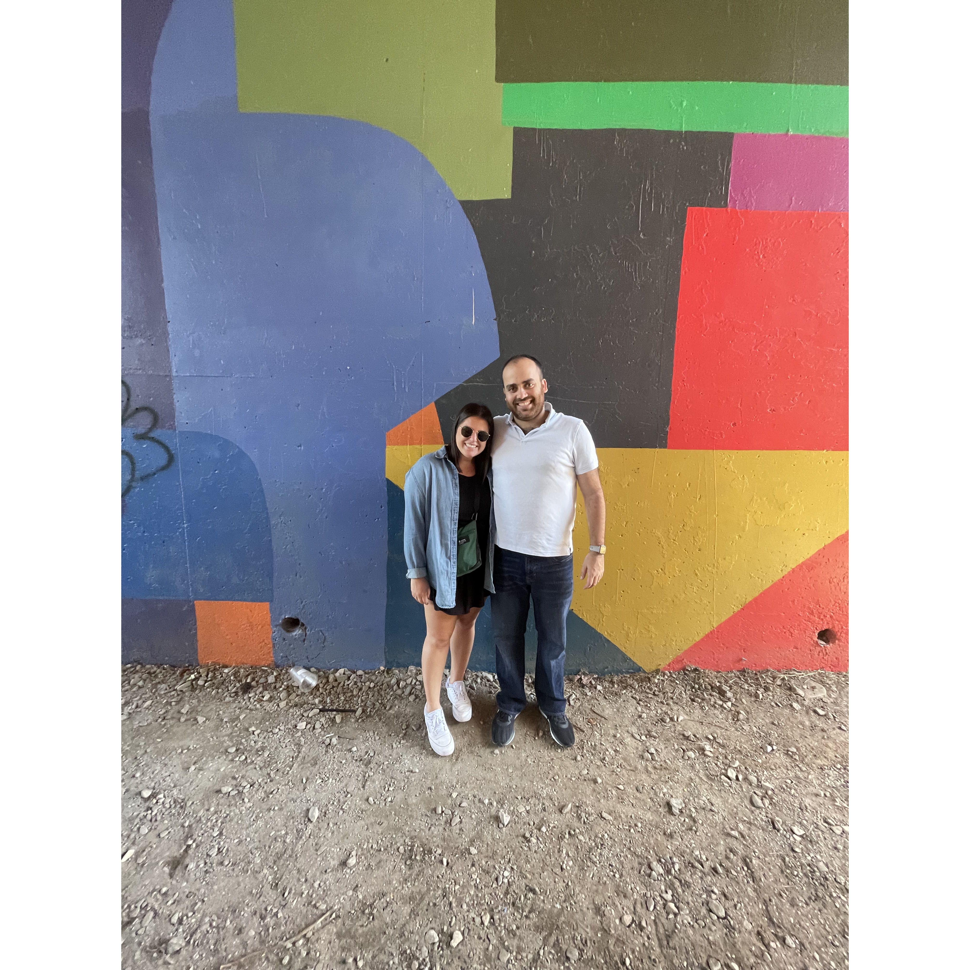 Our first picture together! October 2022
