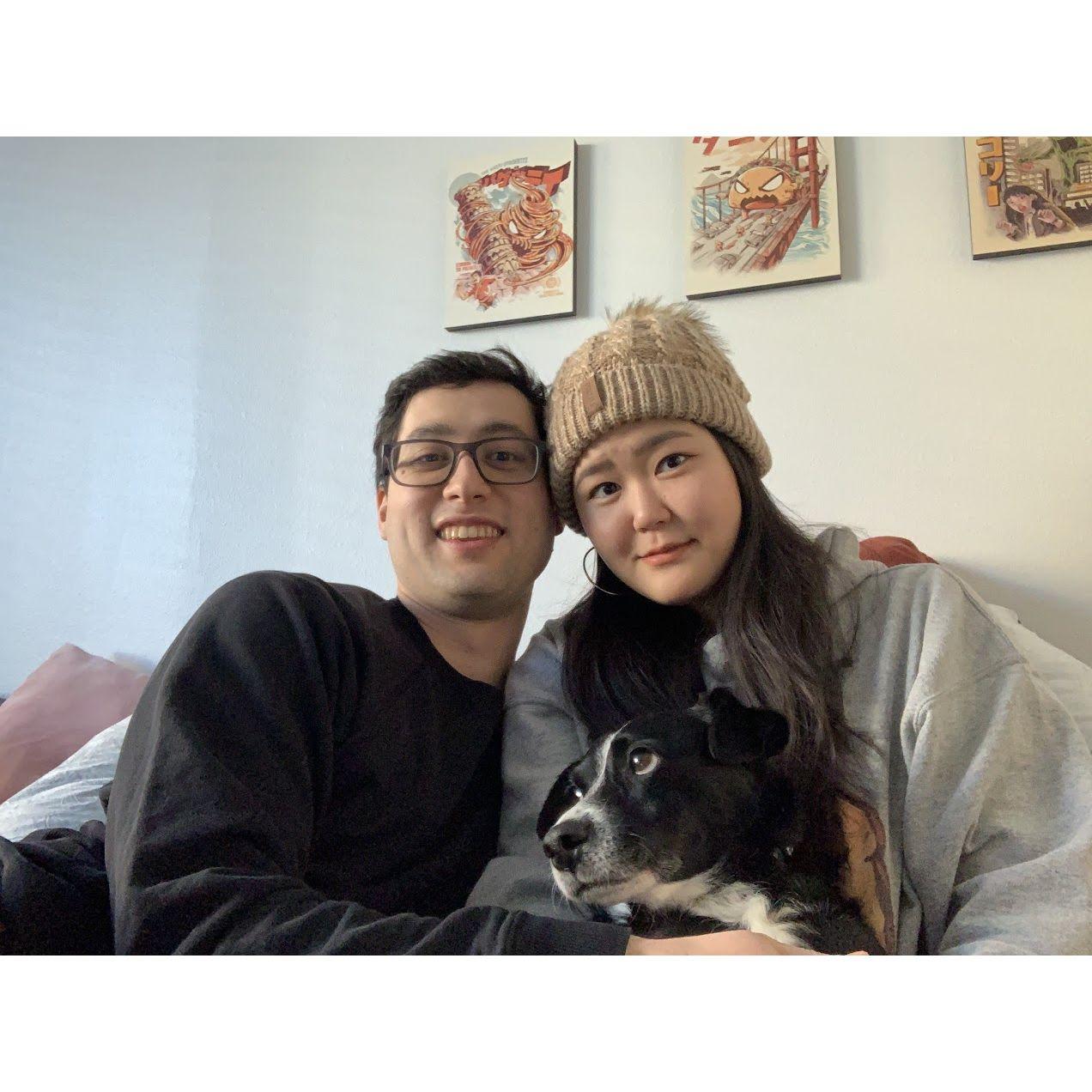 Our first family portrait (Jan 2022)