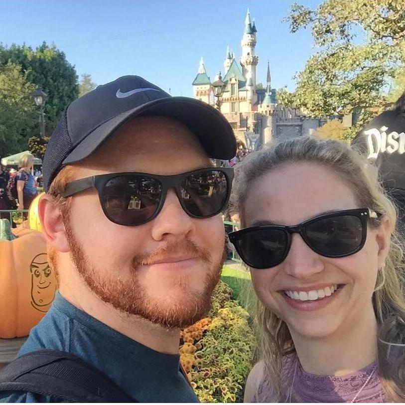 Eric's first trip to Disney for Hannah's birthday in 2017
