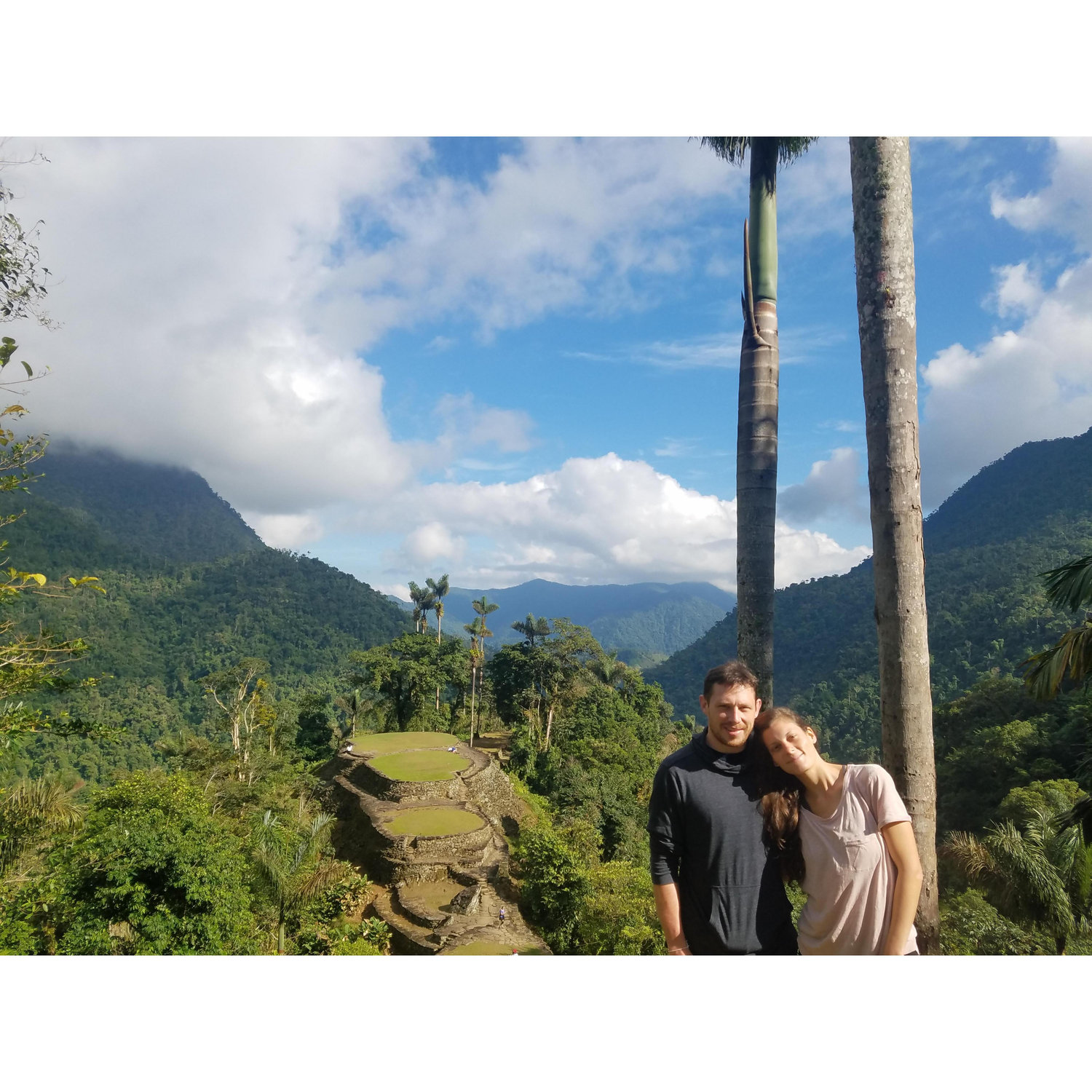 At the top of the site of Ciudad Perdida, Colombia (December 2018)
