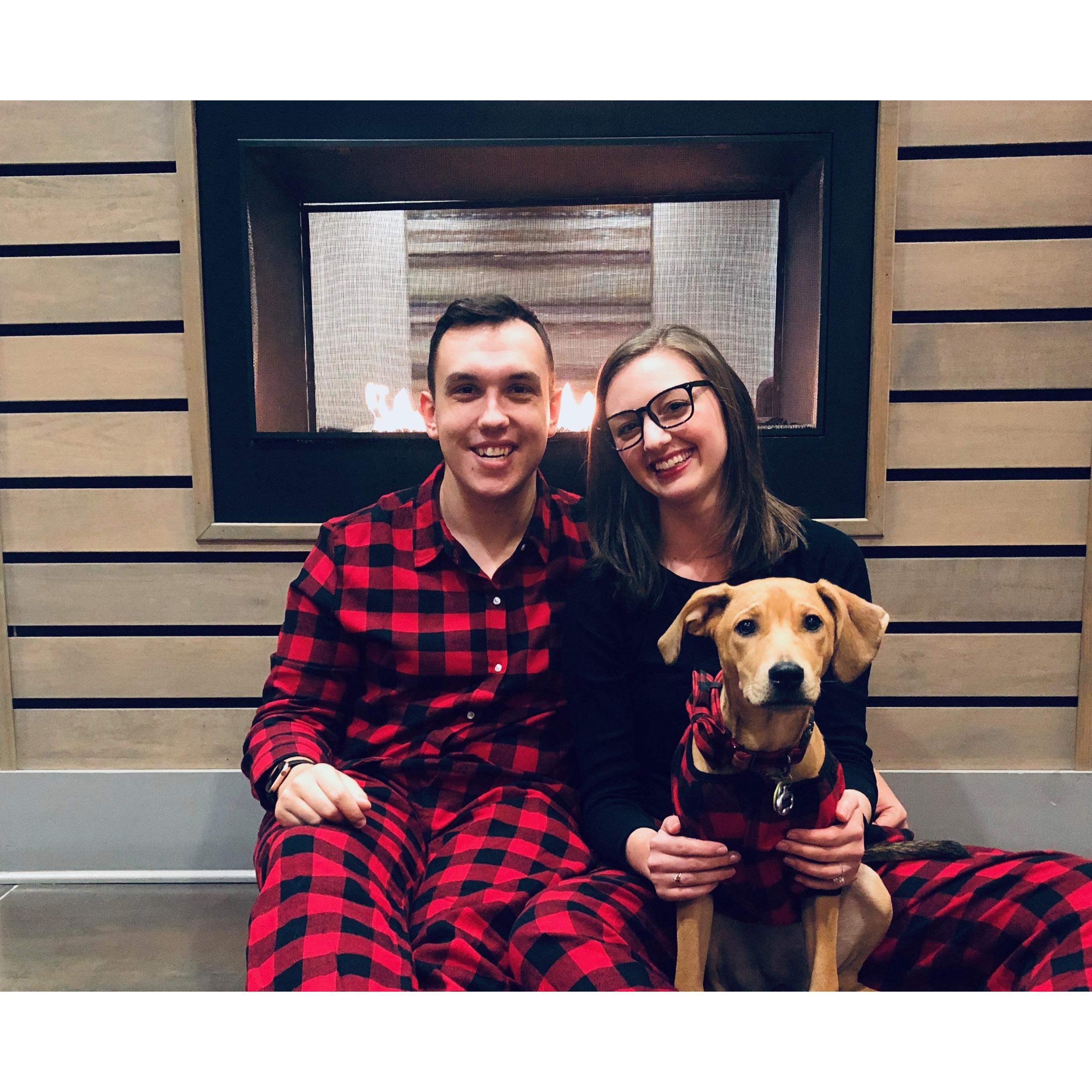 Our first Christmas together with our girl!