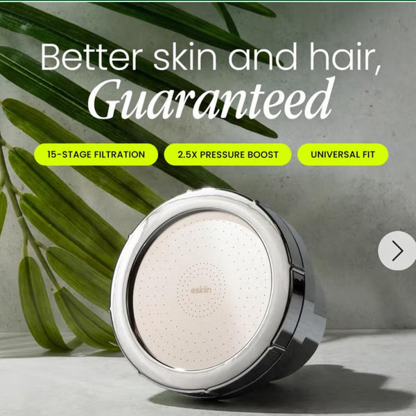eskiin Filtered Showerhead