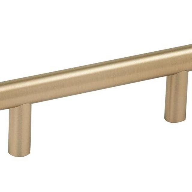 Amerock Bar Pulls 3 in (76 mm) Center-to-Center Golden Champagne Cabinet Pull - 10 Pack