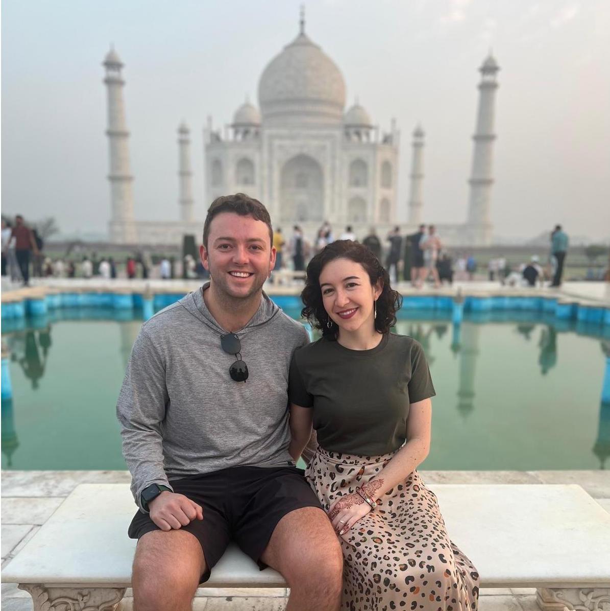 Sunrise at the Taj Mahal, 2023