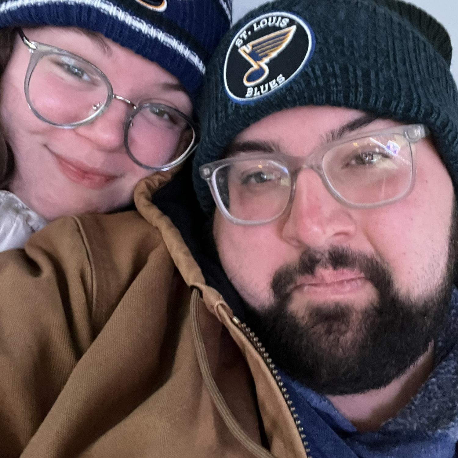 First hockey game 🥹