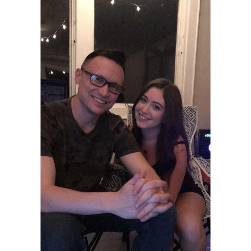 Our first pic together, 7 years ago! :)