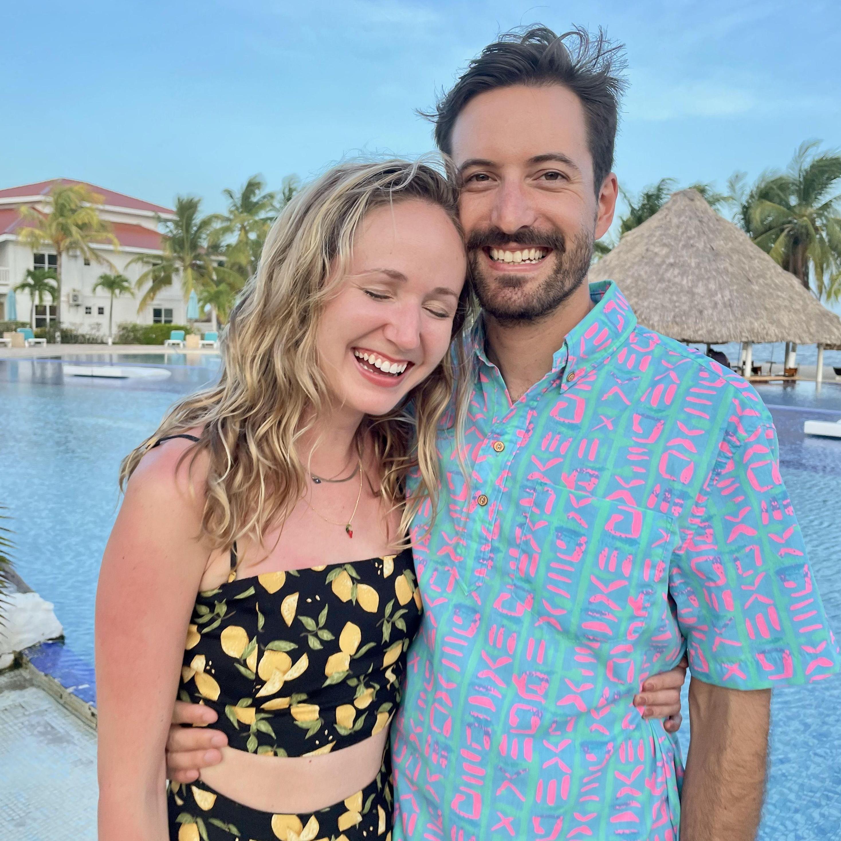 Jake and Mar got married! we went to Belize! fun!