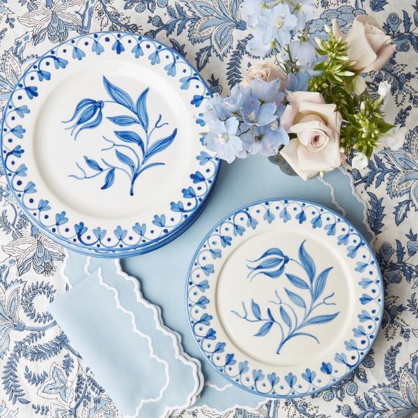 Seville Blue Tulip Starter Plate