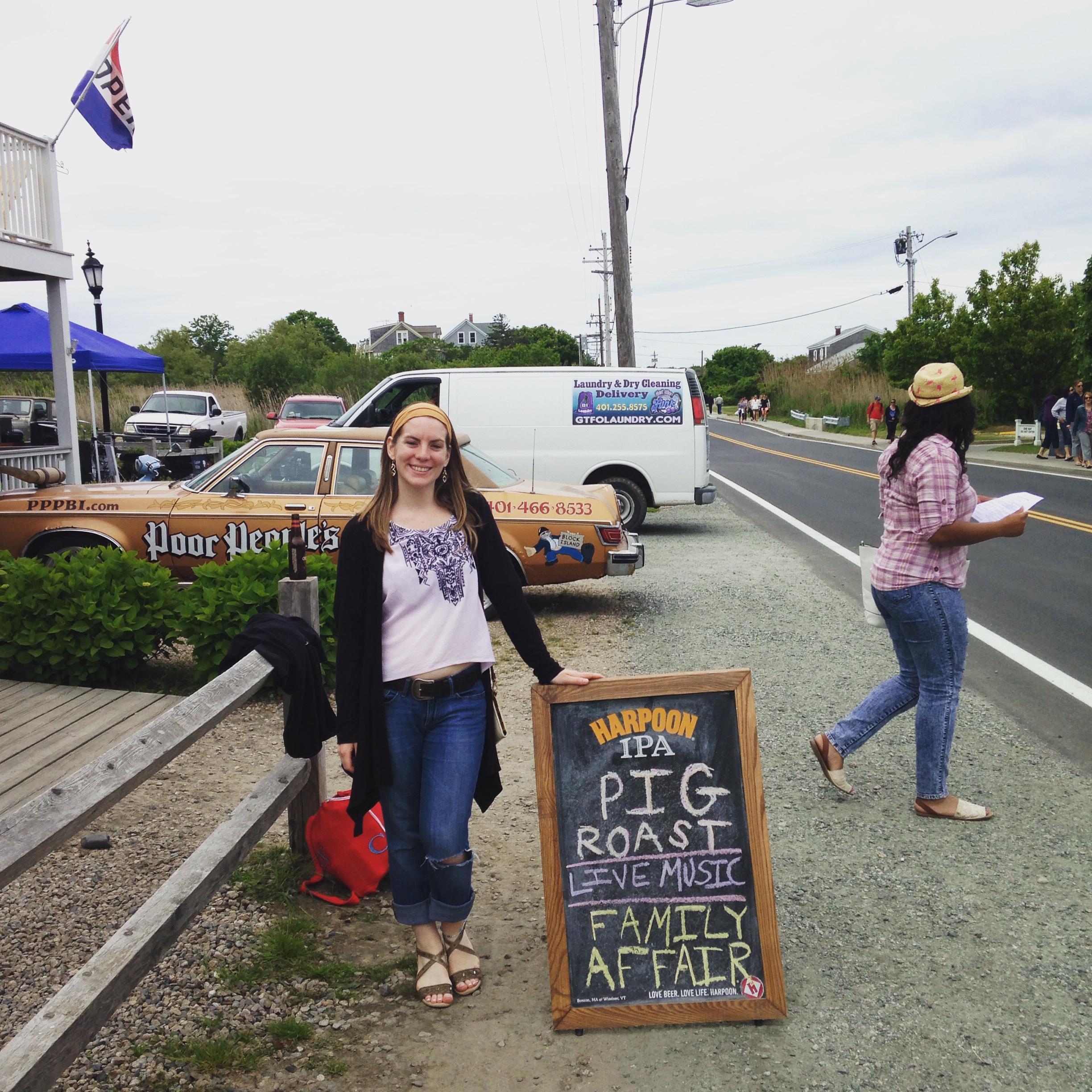 On Block Island for my birthday!
