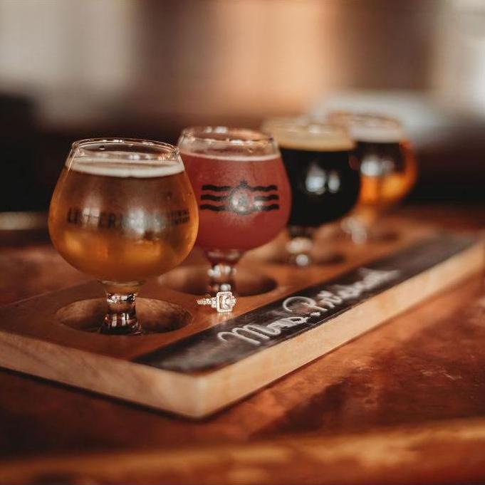 2019 Engagement Photos ♥ Listerman Brewery