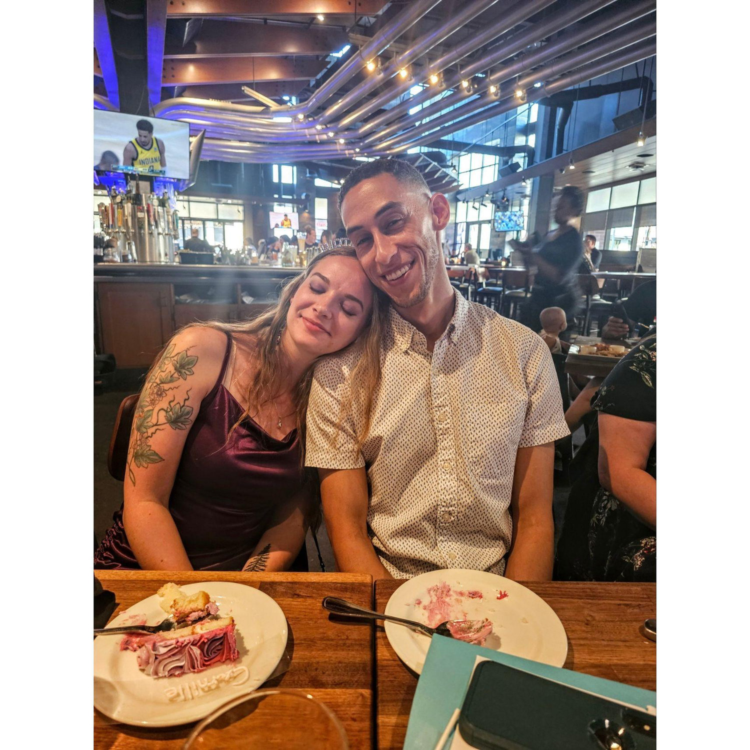 My 28th birthday dinner (2025) with Ivan and all of the friend I made over the year
