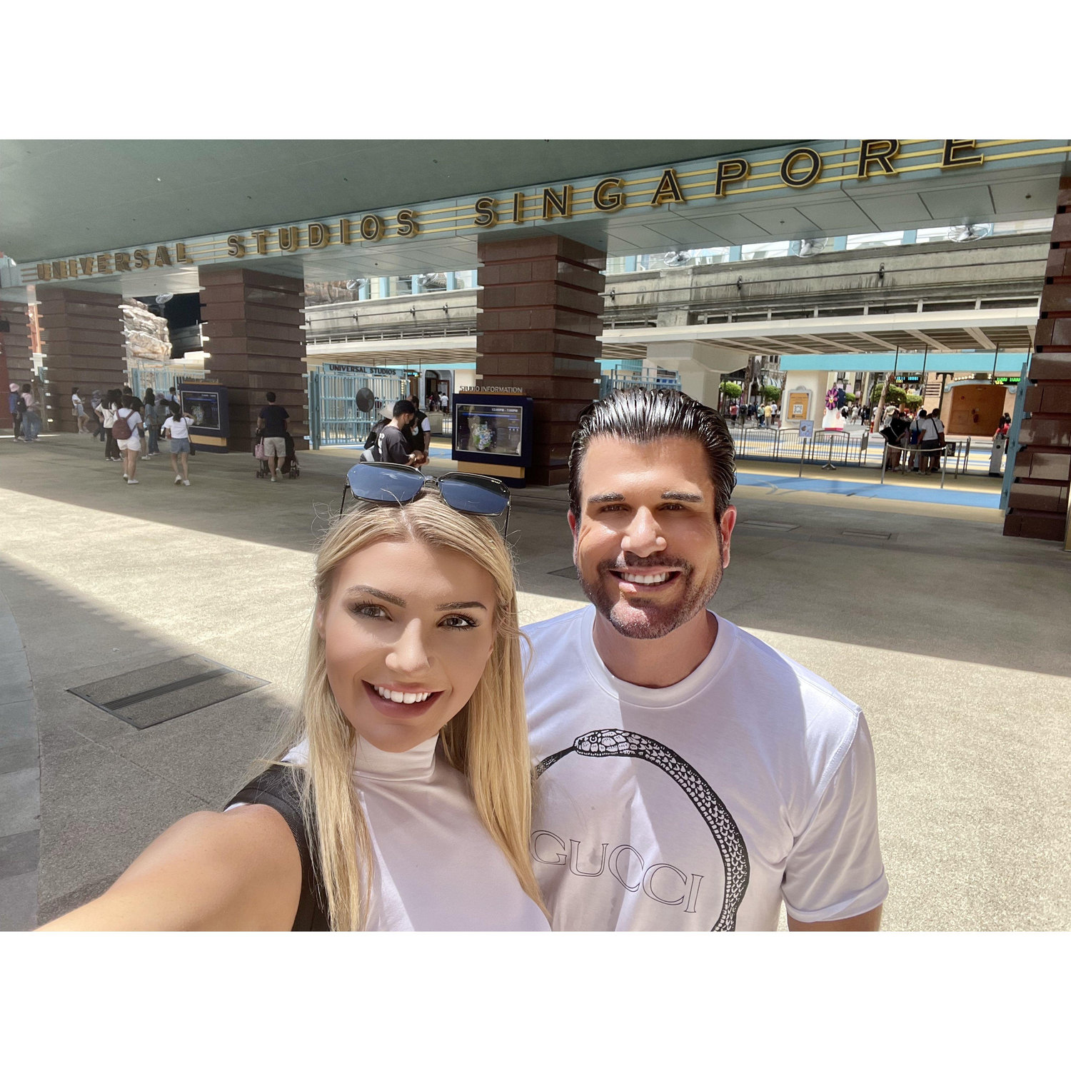 Day date at Singapore's Universal Studios