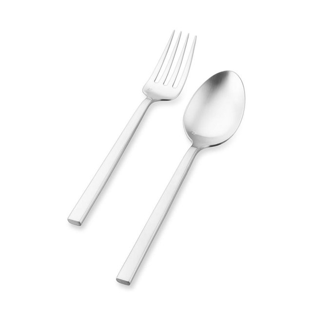Fortessa Arezzo Brushed Hostess, Set of 2