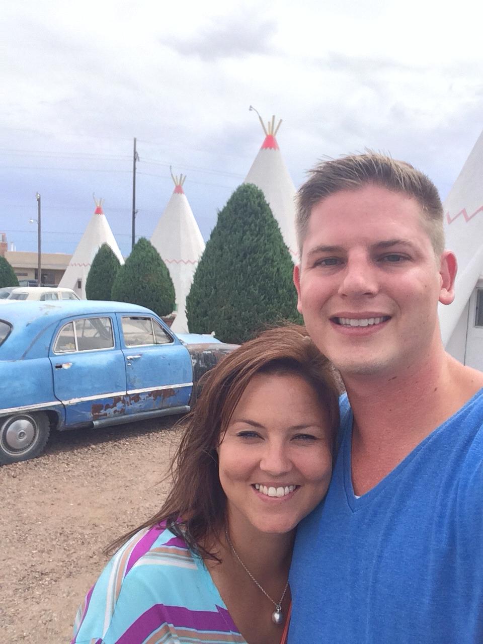 Our first trip together to Holbrook and the Wigwams, probably still one of our favorite trips together!