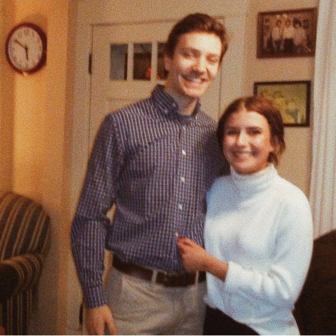 first christmas together at nana and papa's house, 2019 (now we live here together!)