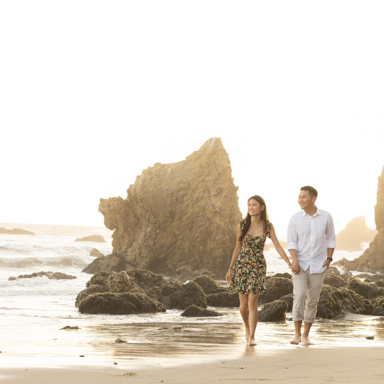 Our engagement at El Matador State Beach in June of 2023