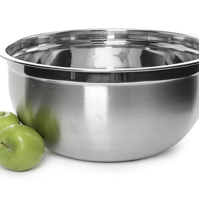YBM Home Deep Professional Quality Stainless Steel Mixing Bowl For Serving, Mixing, Baking Cooking (1, 20 Quart)