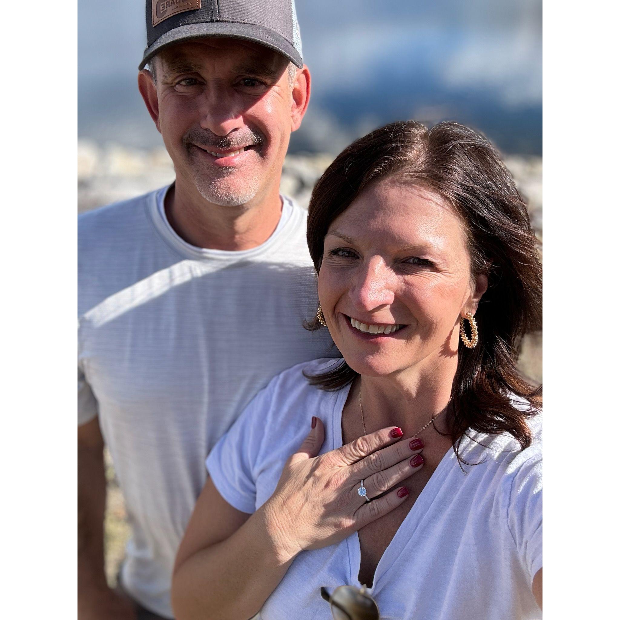Overjoyed that he popped the question, thrilled that she said yes, and absolutely delighted that you'll be joining us to celebrate this special moment!