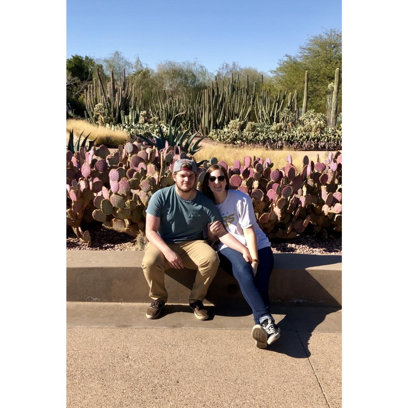Our first vacation together! And we only went to see Kendall (Anna's sister) in Arizona