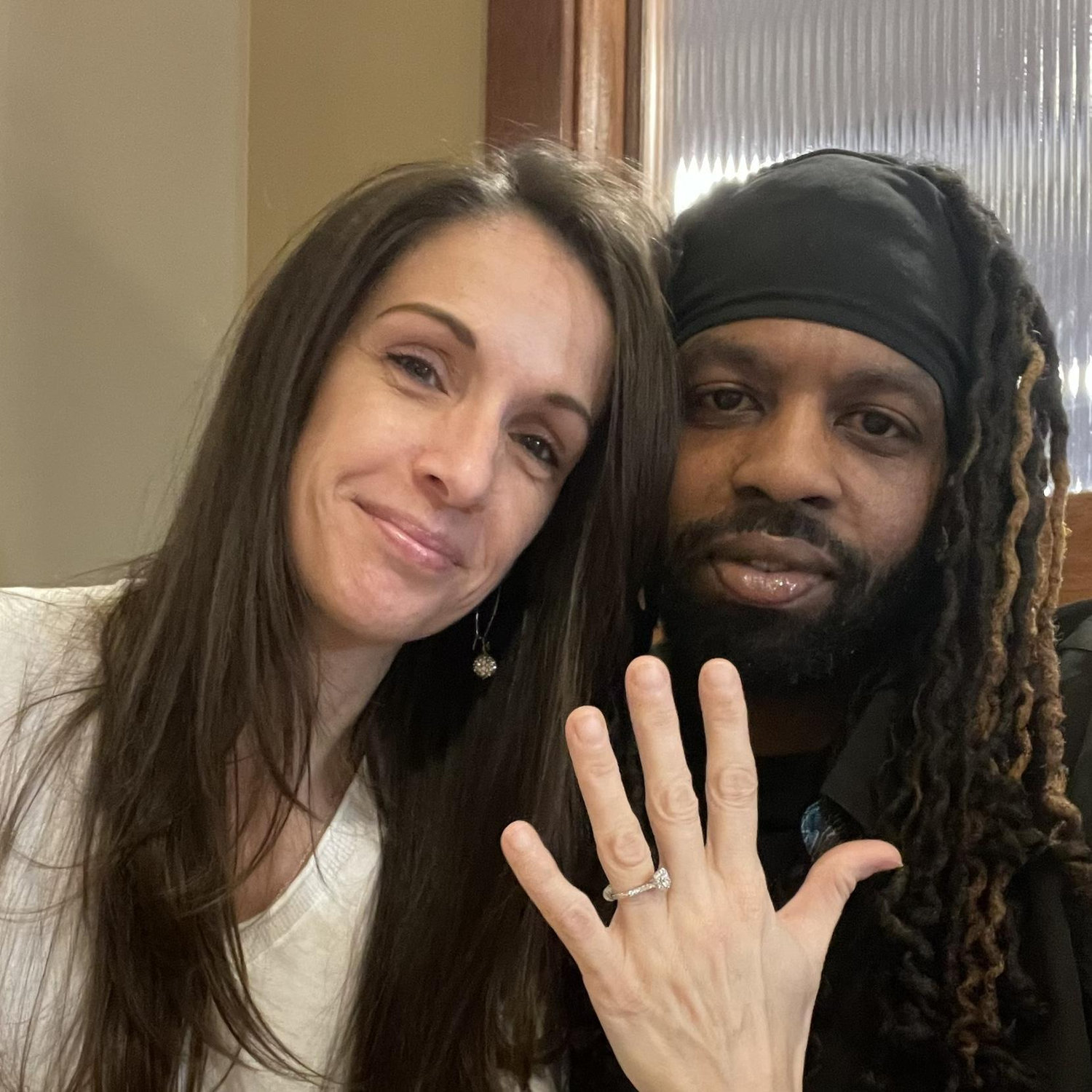 Our engagement breakfast!
