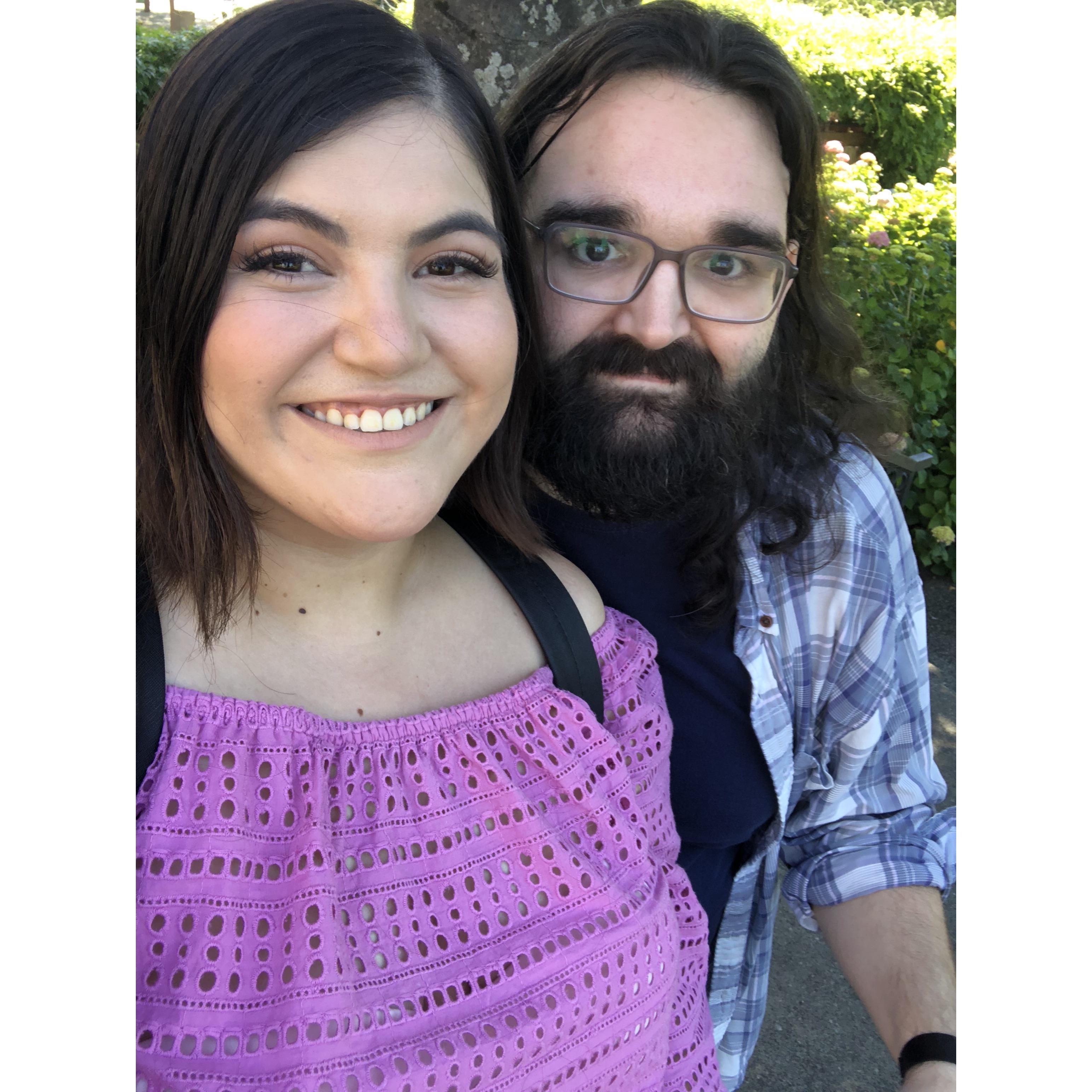 Our first picture as a couple! (Victoria, BC)