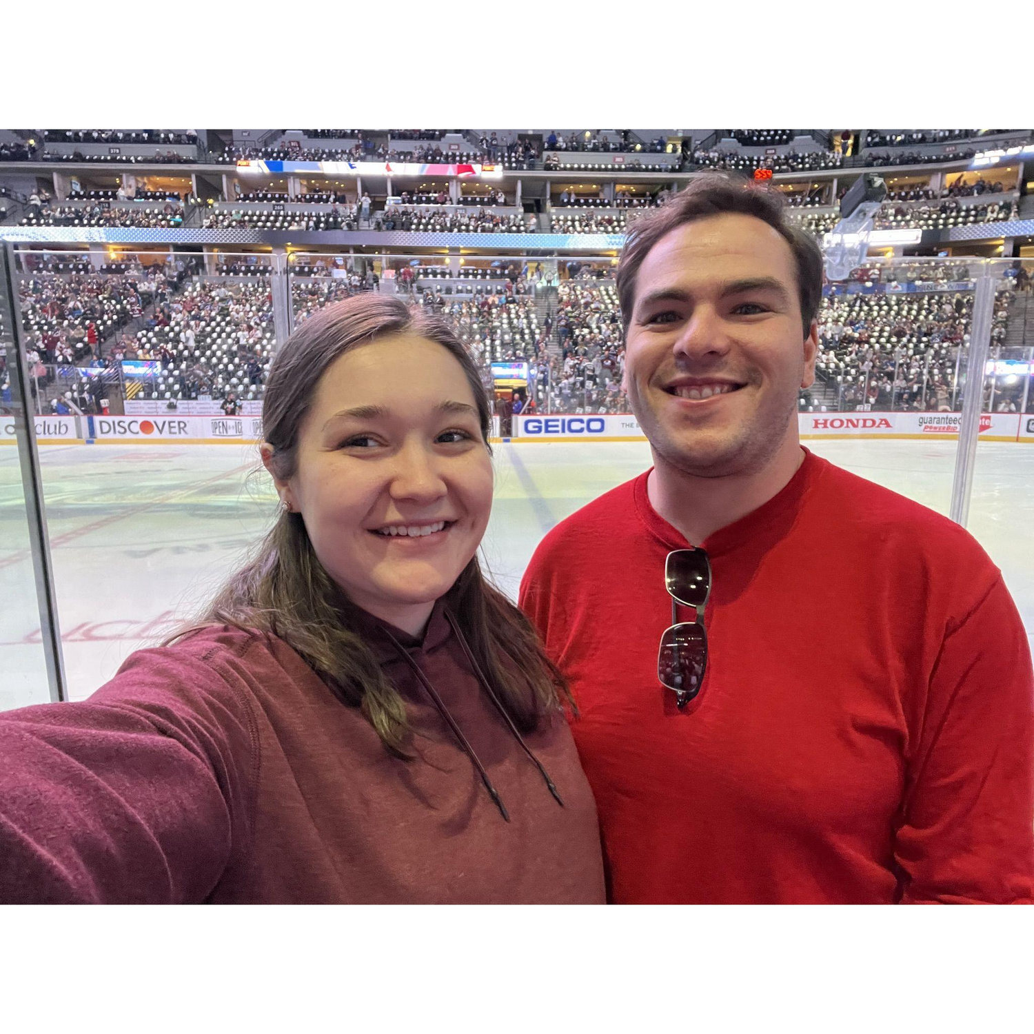 First AV's game for Mel.