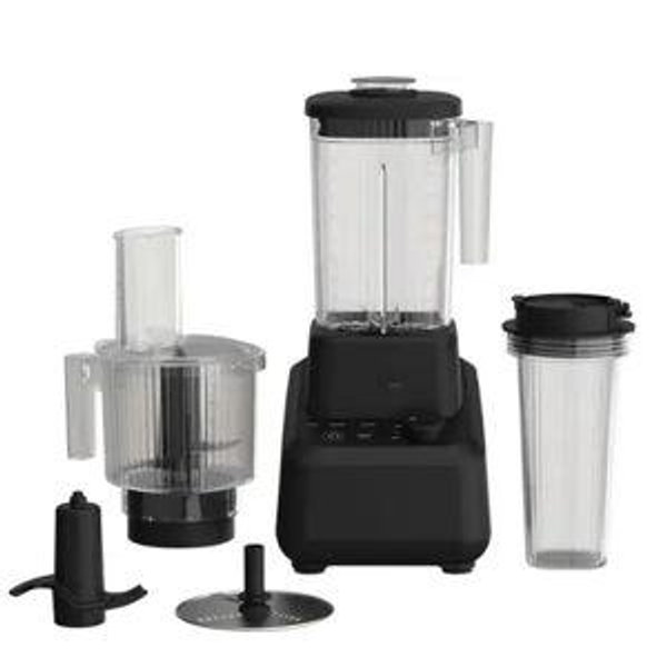 bella PRO - MasterBlend 3-in-1 Prep System with Blender, Personal Blender & Food Processor - Black Wash