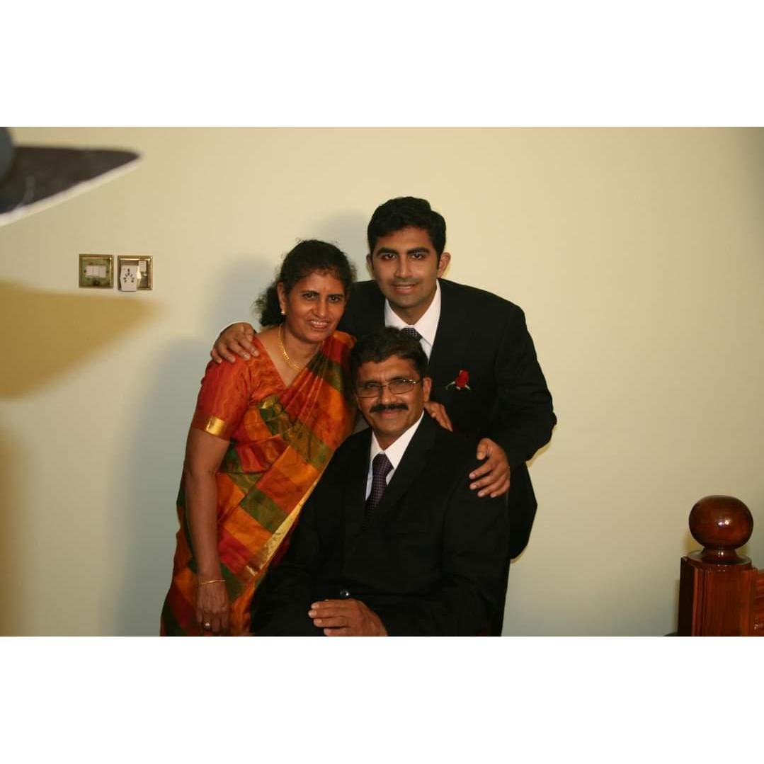 Tinu's uncle and family