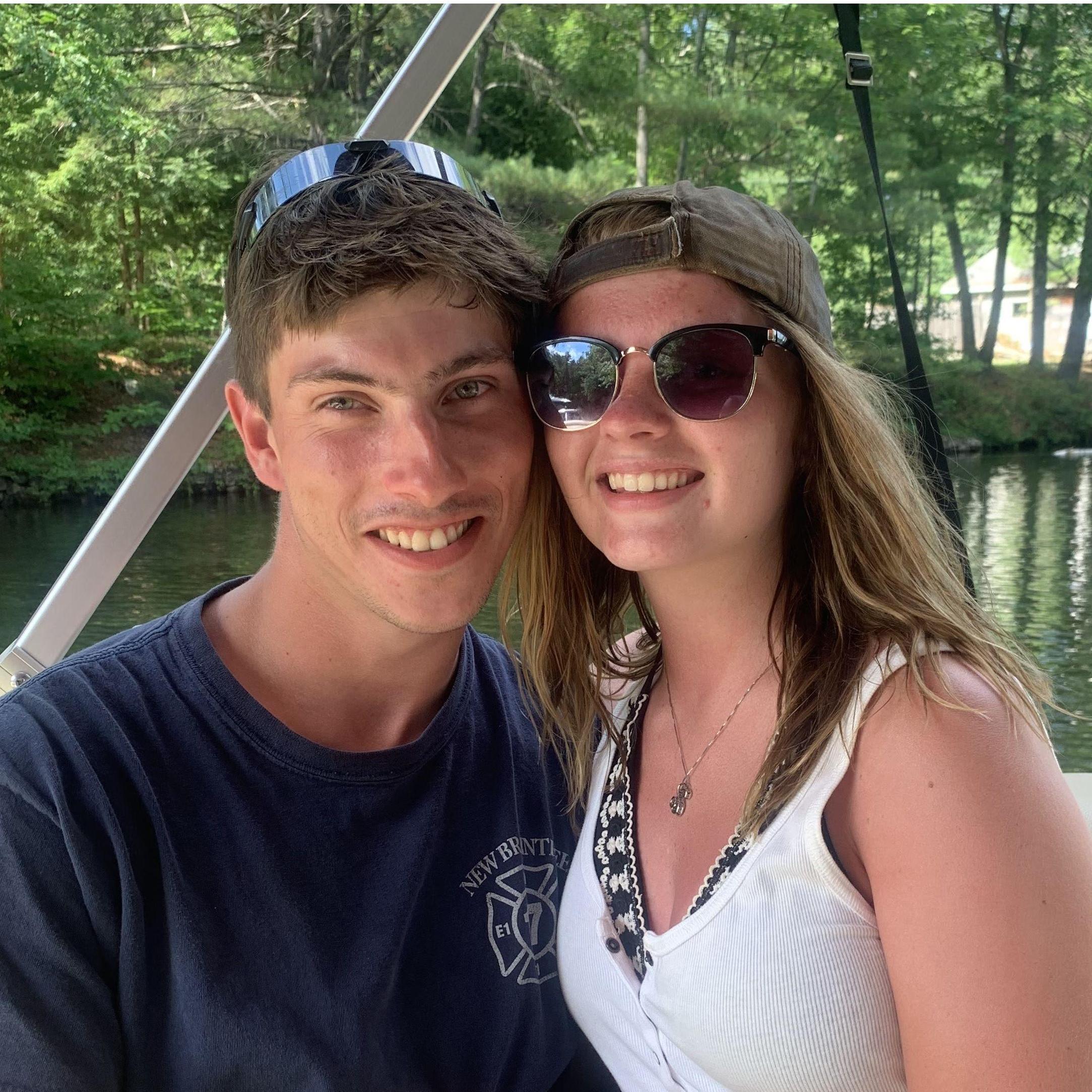July 19, 2020 - We celebrated our 6 month anniversary on our first vacation to Point Sebago!