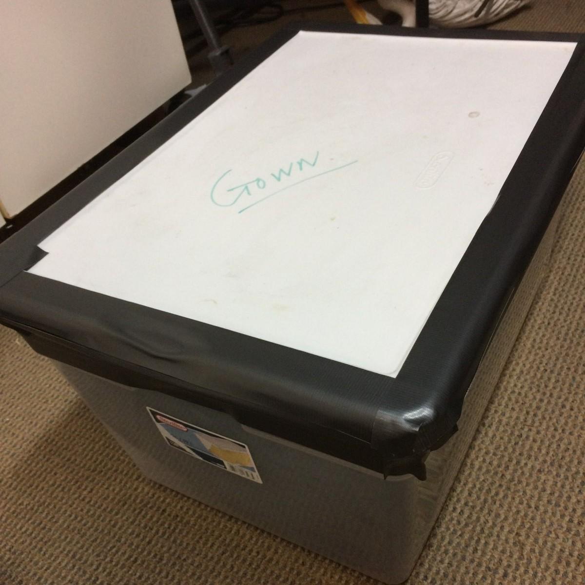 A short interruption - Hurricane Irma. The dress had to be packed and sealed in case we had to evacuate or sprung a leak!