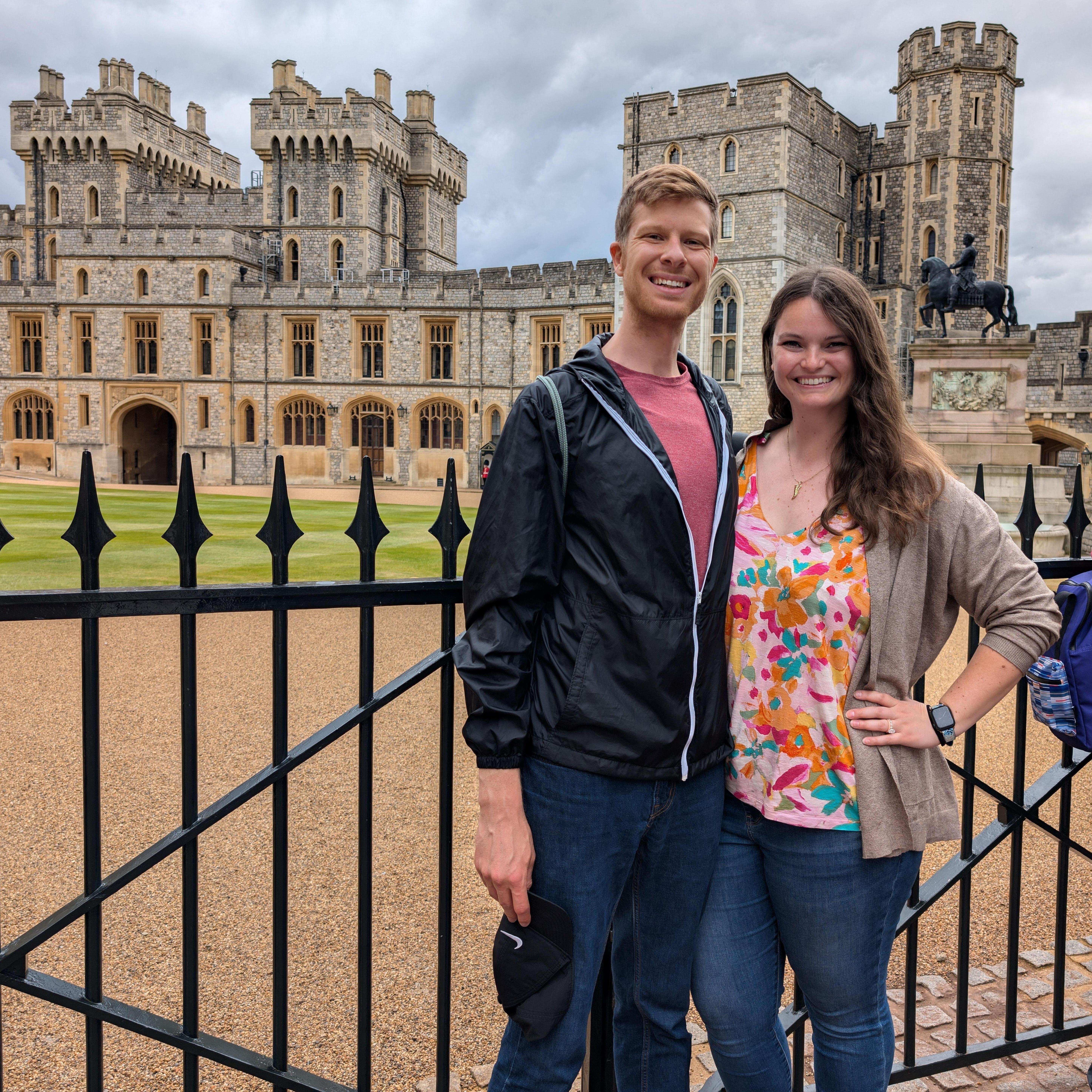 Windsor Castle- Matt was so excited to see all of the castles!