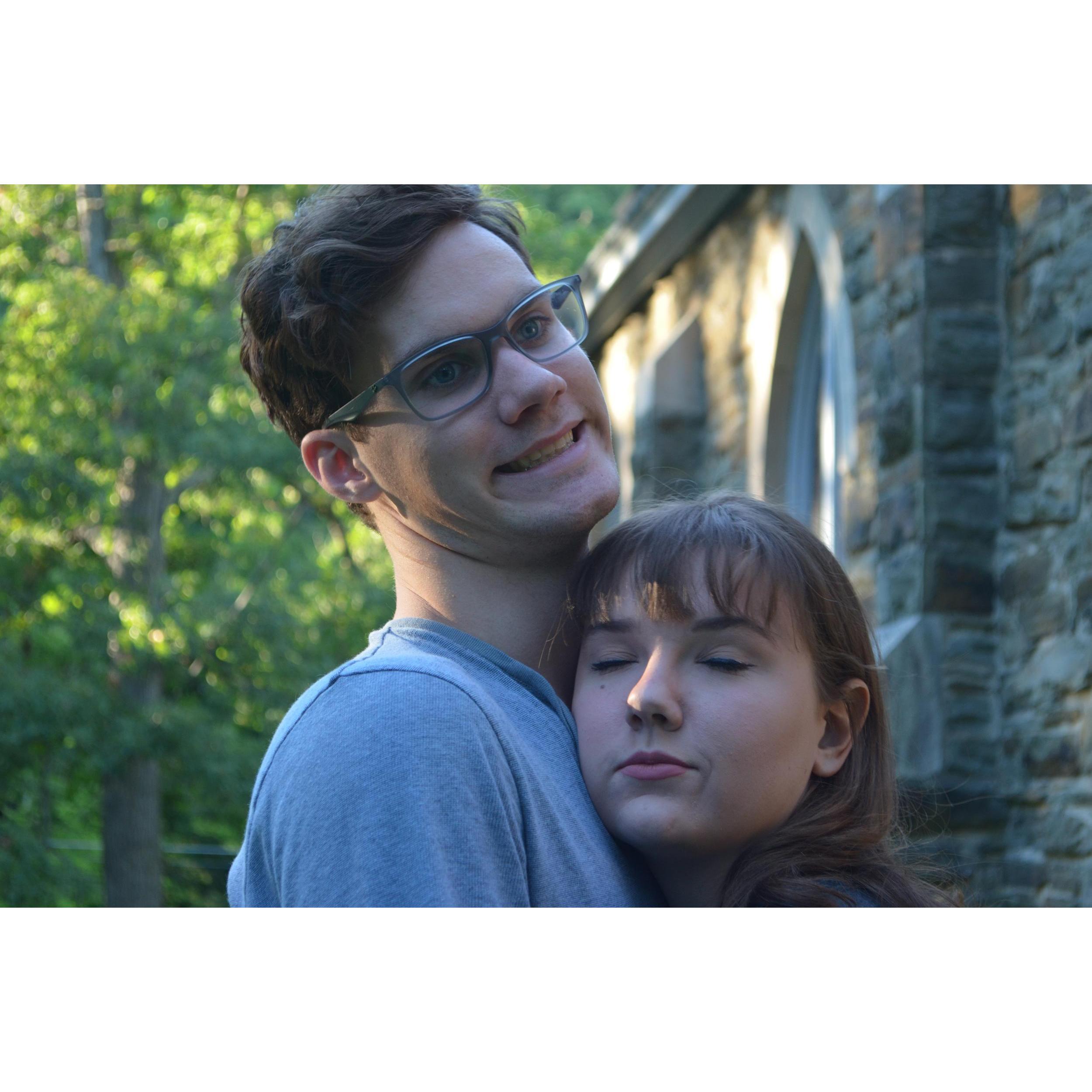 Crashing Emelia's senior photos, Odessa, New York - 2016