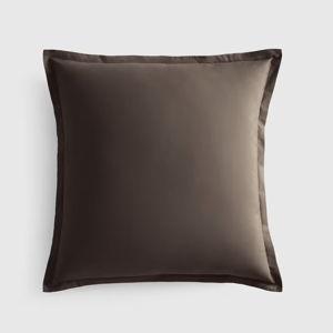 Classic Organic Percale Euro Sham - Espresso - Euro