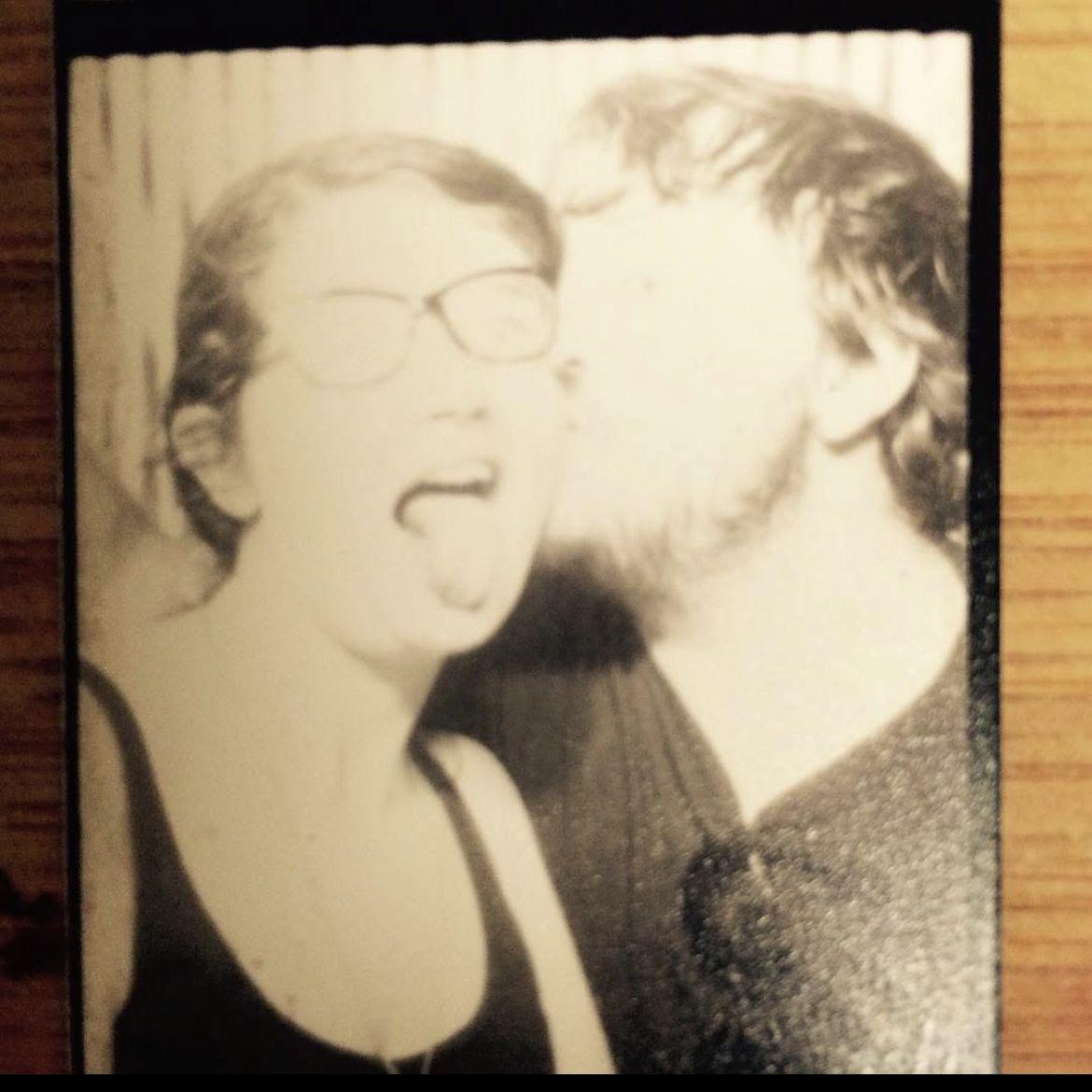 Photobooth at 1234 Go Records in Oakland, Burgerboogaloo weekend. July 5th, 2015.