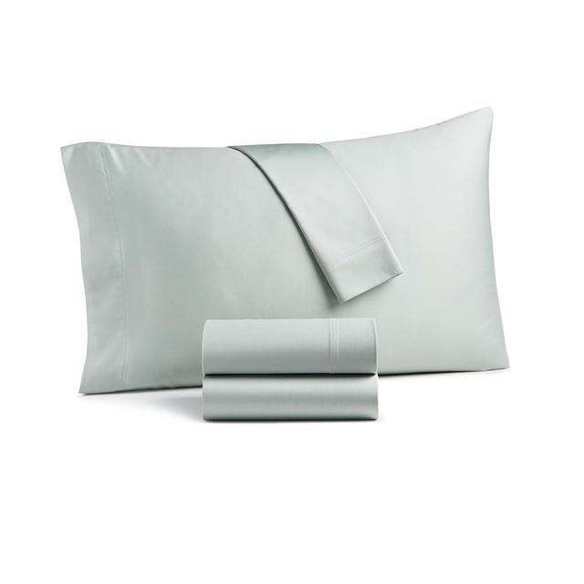 Oake Solid 300 Thread Count Cotton Tencel Pillowcase, Standard, Created for Macy's