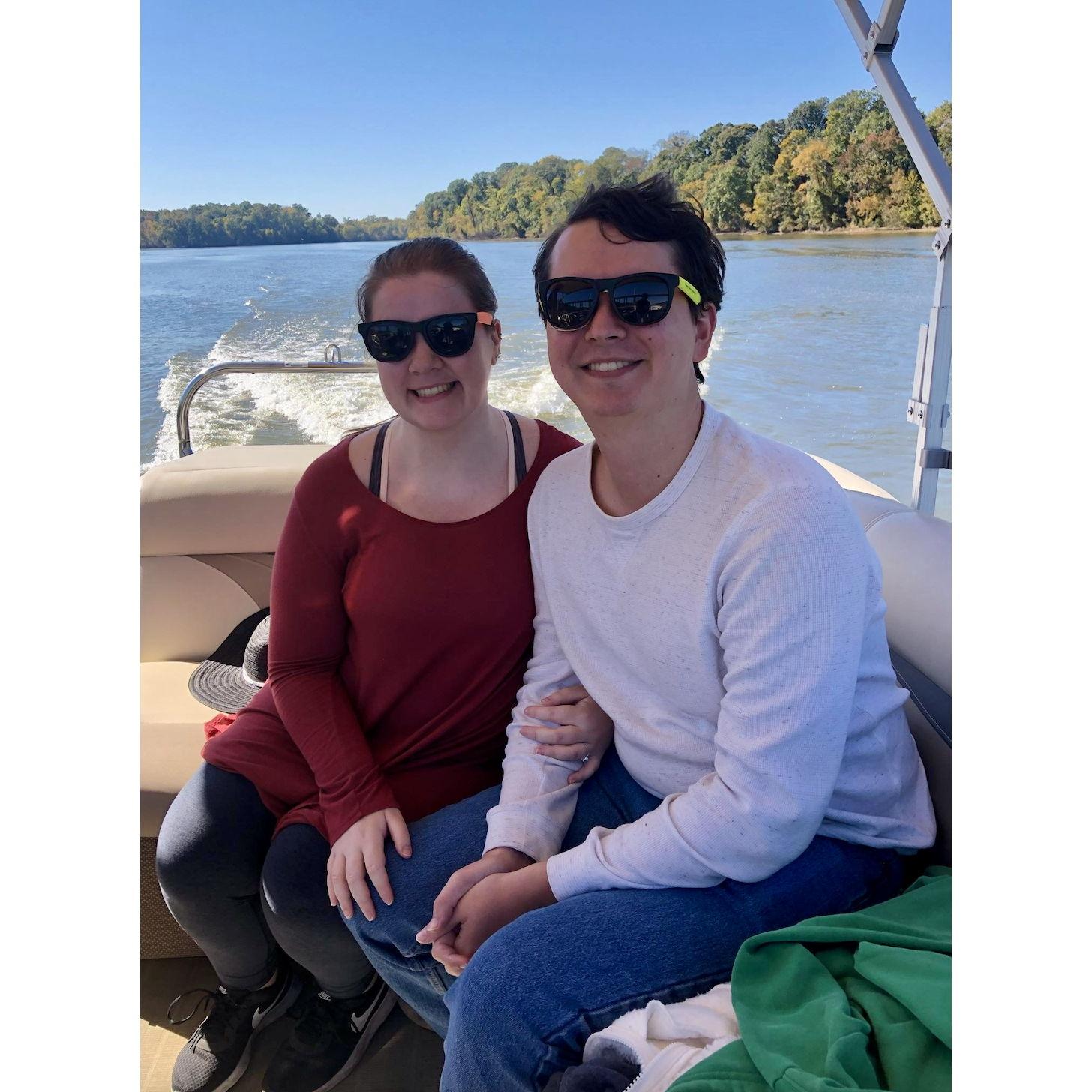 River boat cruising with the Rices!