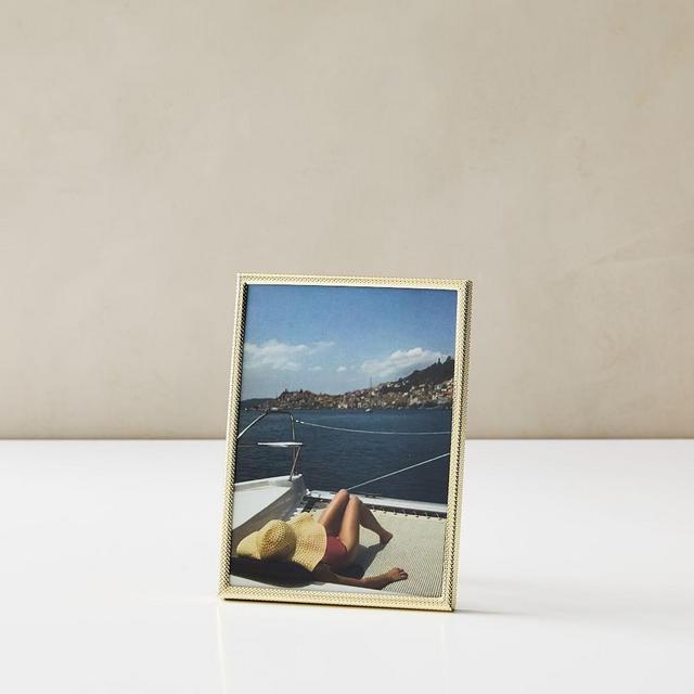 Textured Metal Frame, Gold, 5"x7"