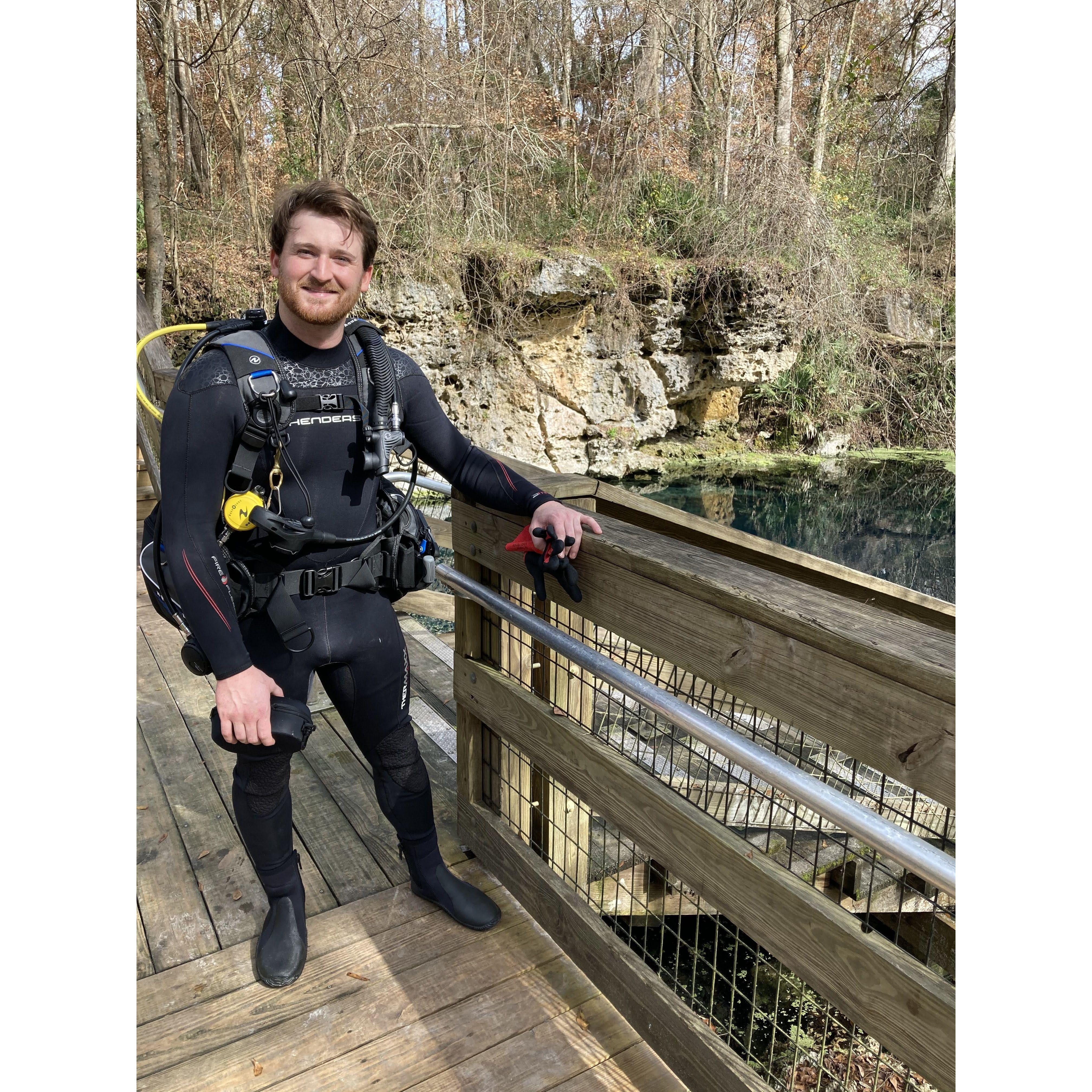 Scuba diving in Orange Grove (January 2021)