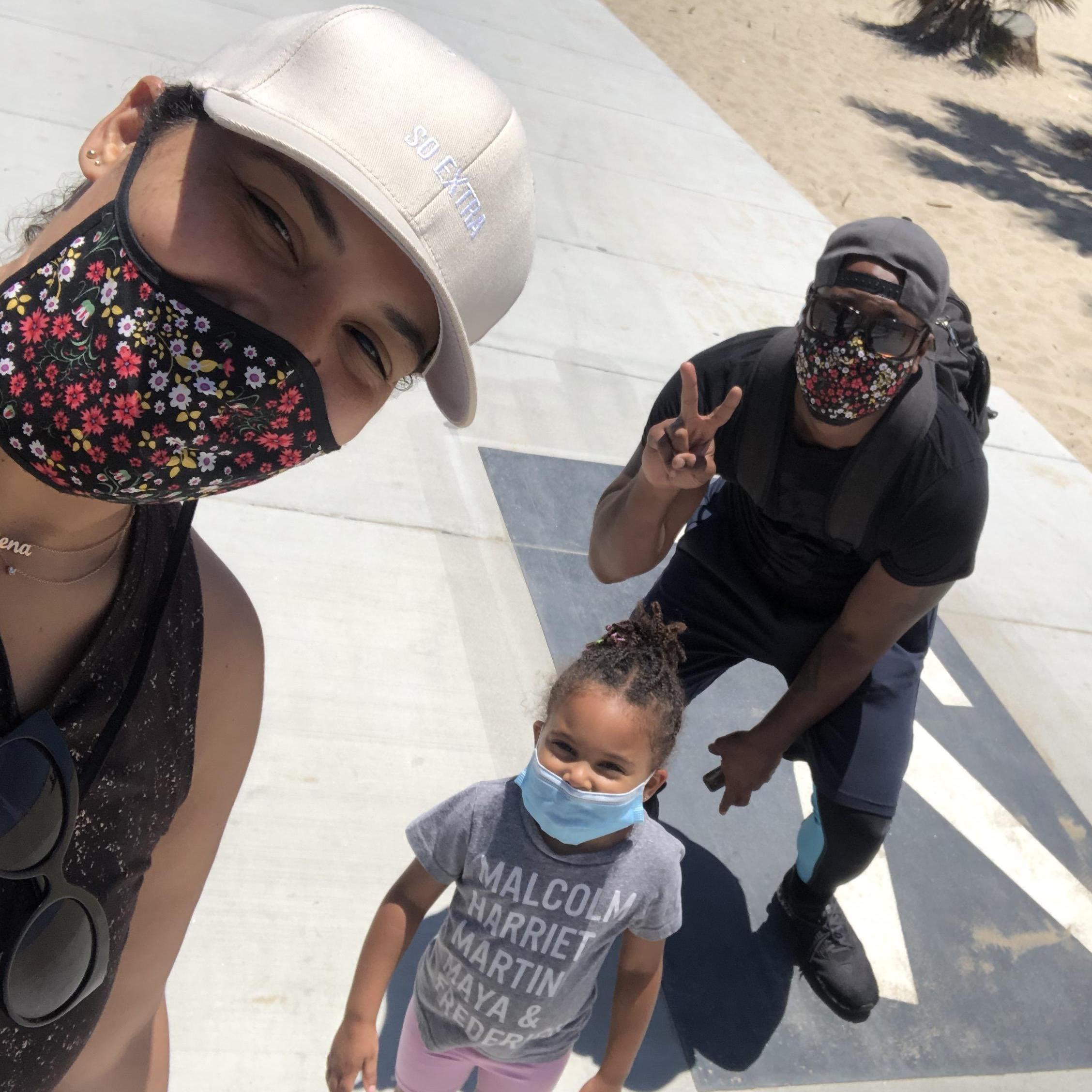 Riding Bikes at Venice Beach!
