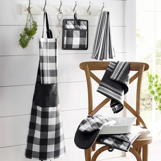 Farmhouse Living Buffalo Kitchen Apron with Pocket