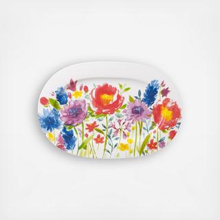 Anmut Flowers Oval Platter