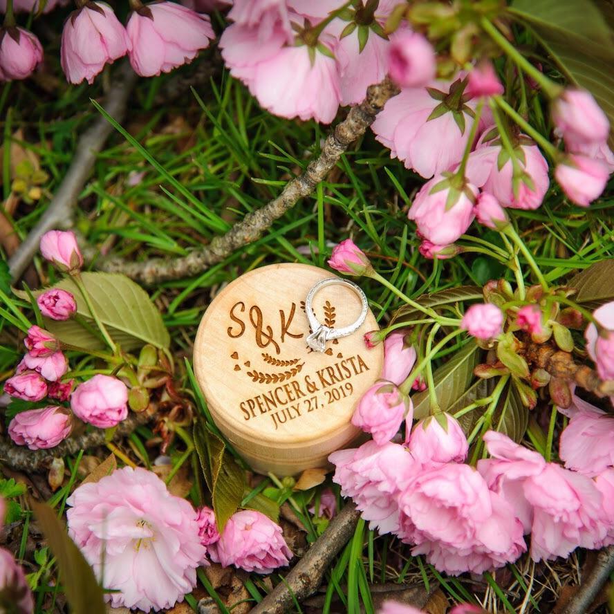 Save-the-Date for Spencer and Krista's Wedding on July 27, 2019!