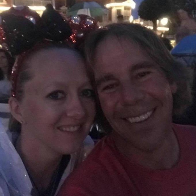 Watching the fireworks over Cinderella's Castle
May 2018