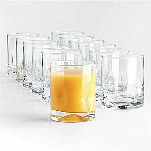 Impressions 17-oz. Cooler Glasses, Set of 12 + Reviews | Crate & Barrel