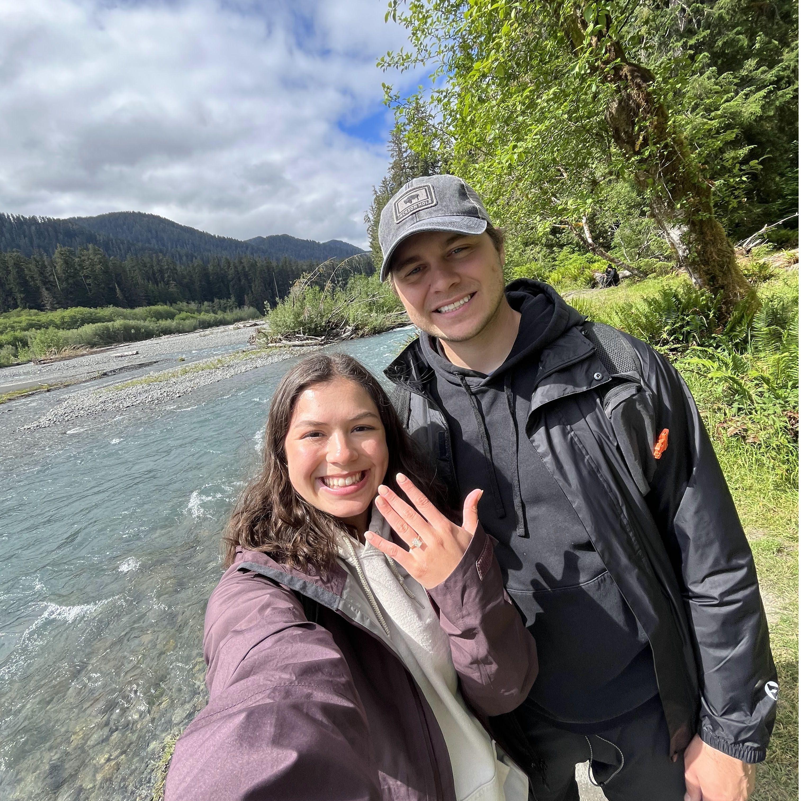 Trip to Olympic National Park where we got engaged :)