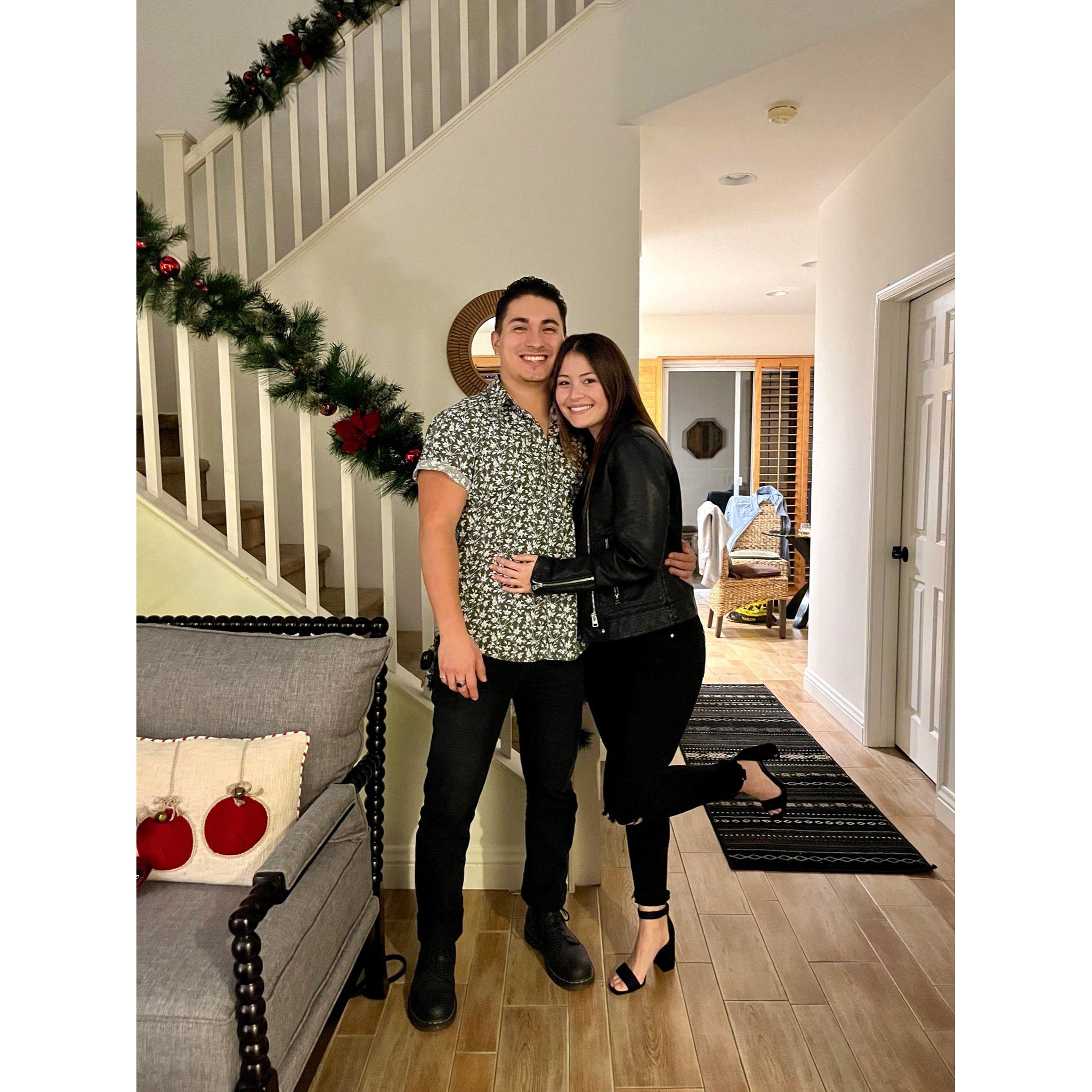 One of our first New Year's Eve together!