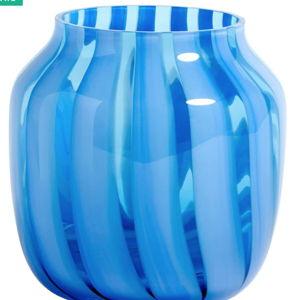Juice vase, wide, light blue – HAY