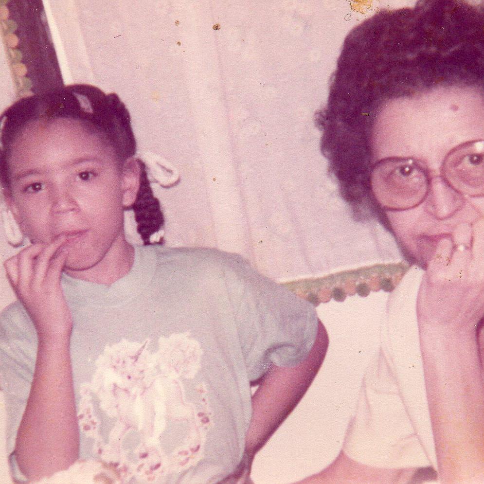 Little Monica and her Nana
