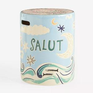 Festa Ceramic Side Table - Salut