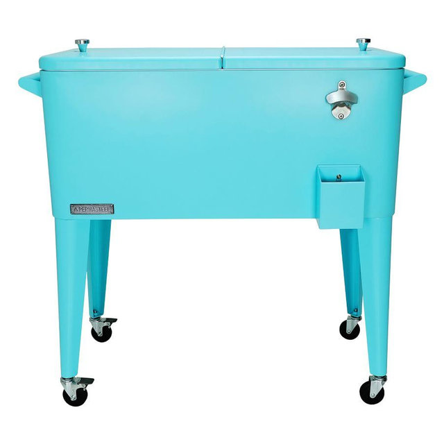 Classic Stand-Up Cooler with Bottle Opener, Turq